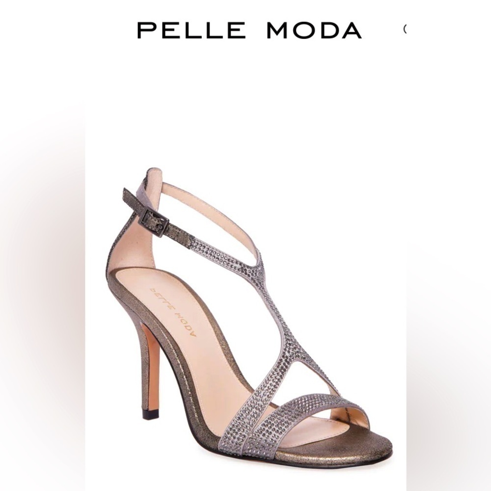 🔥NWOT🔥 PELLE MODA KARISA HIGH HEEL in PEWTER W9.5